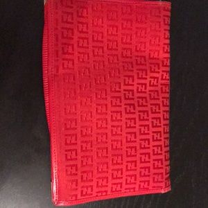 Fendi red crossbody bag